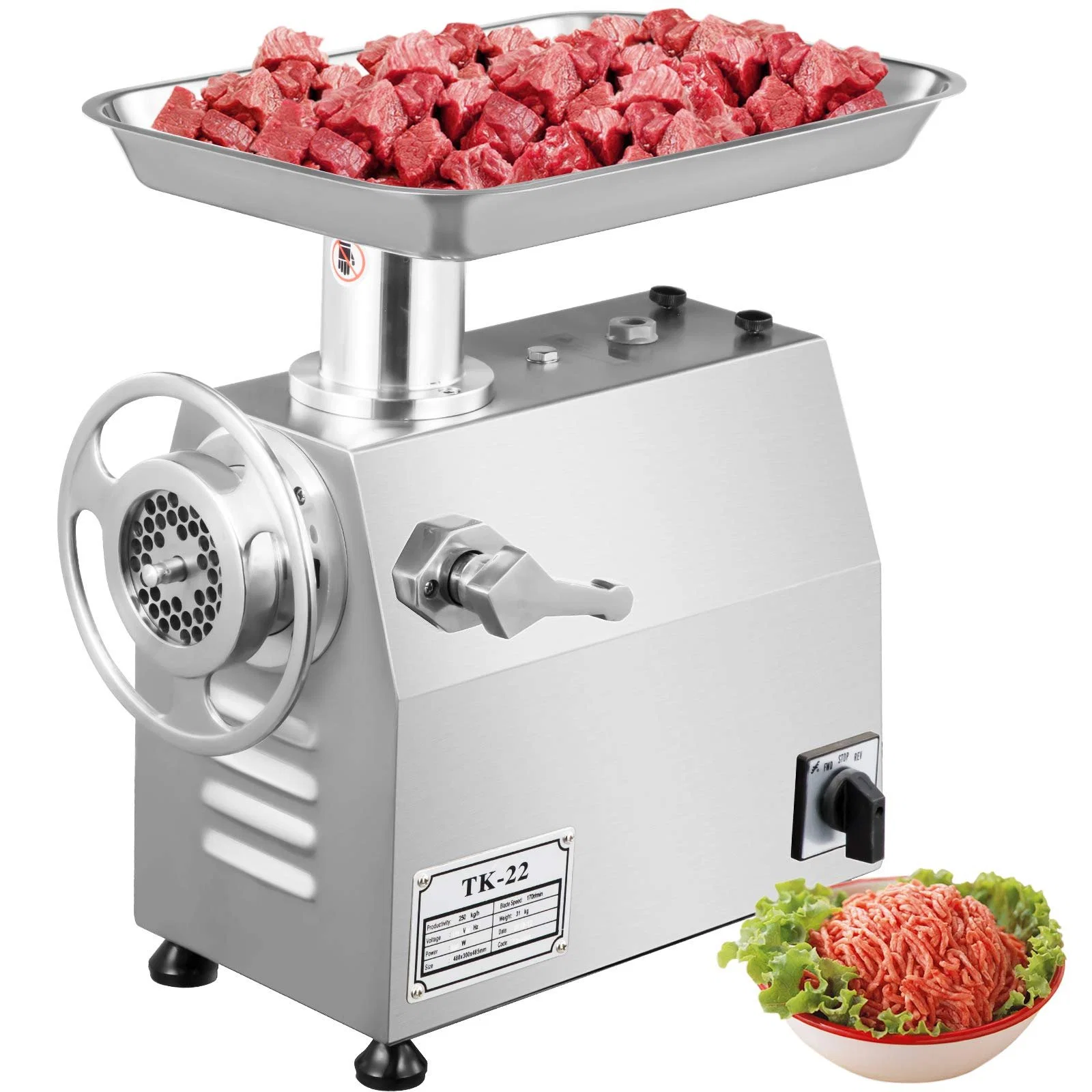 High Power Meat Mincer Machine Mincing Machine Price Electric Meat Grinder Tk22 Tk32
