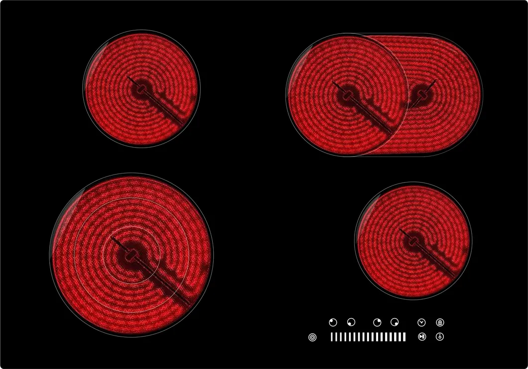4 Zones European Cooktop