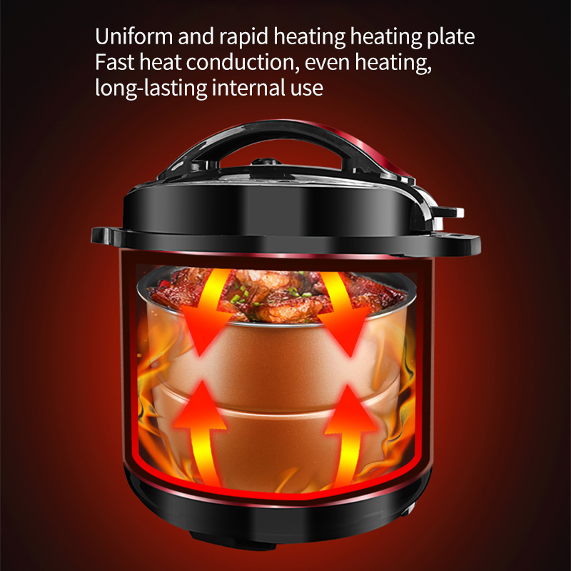 Made in China Manufacturer Wholesale 5L 6L 8L 12L High Quality Multi-Functional Electric Pressure Cooker