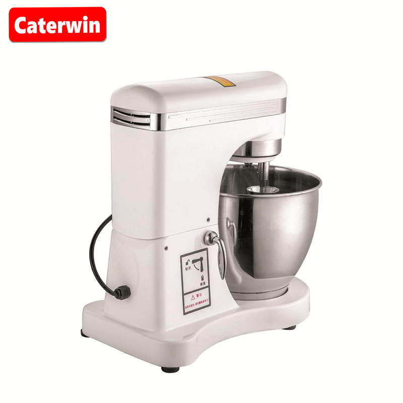 Caterwin Professional Bakery Equipment 7L Cake Food Mixers Bread Planetary Dough Stand Mixer