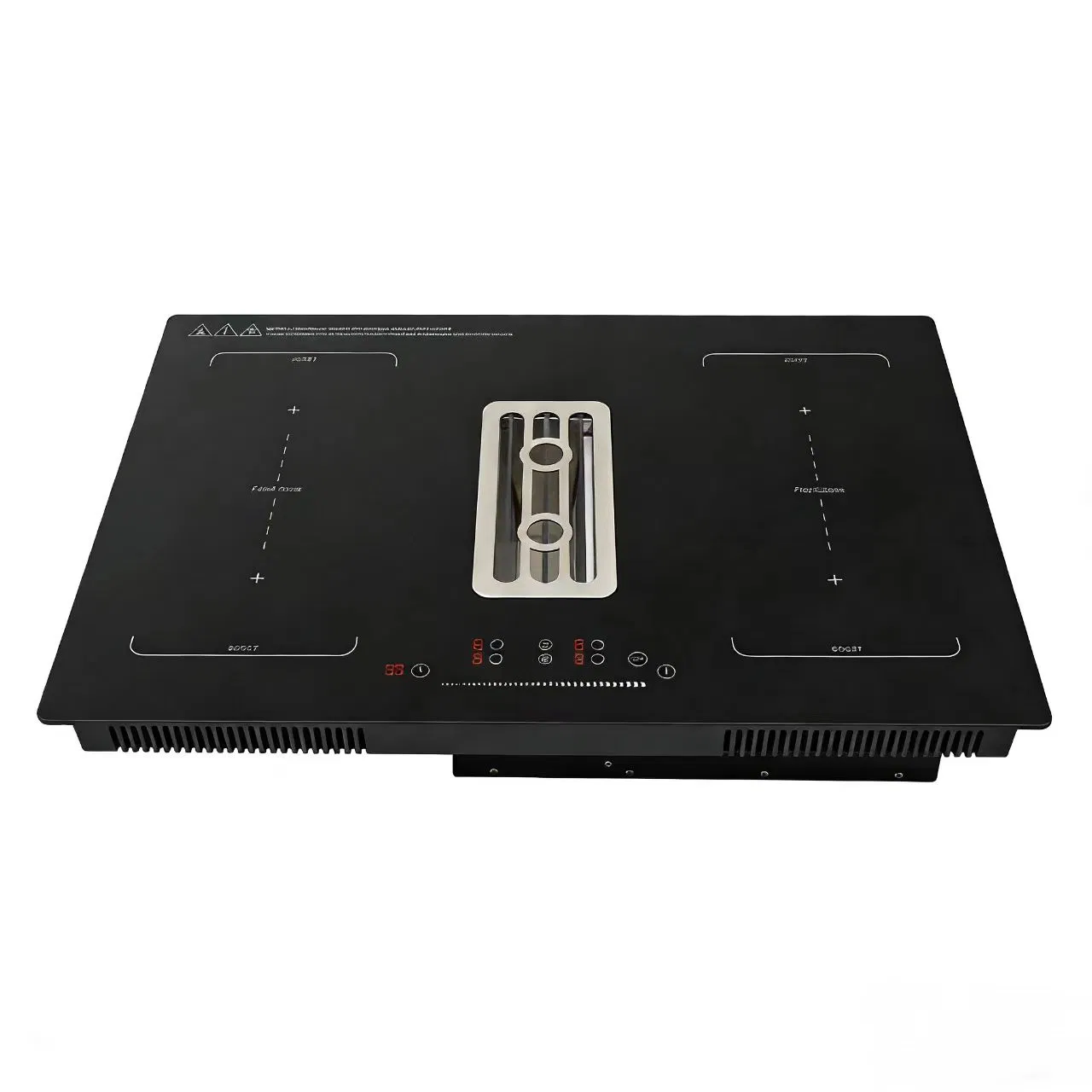 Induction Cooktop with Downdraft Extractor