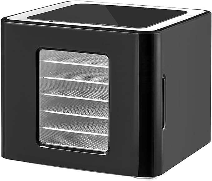 6-Tray LED Food Dehydrator with Timer and 12L Capacity Touch Screen Color Display
