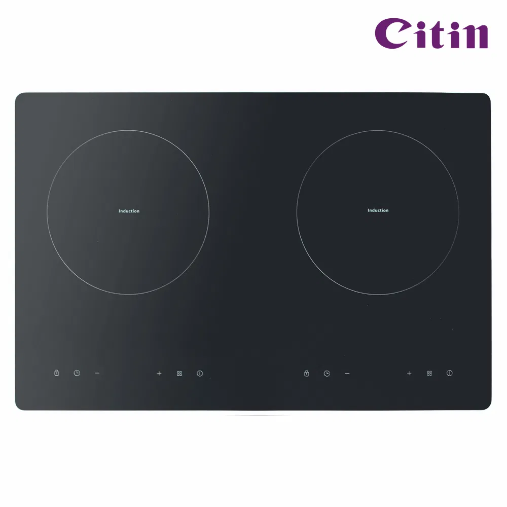 59cm Portable Double Induction Cooktop for Small Spaces