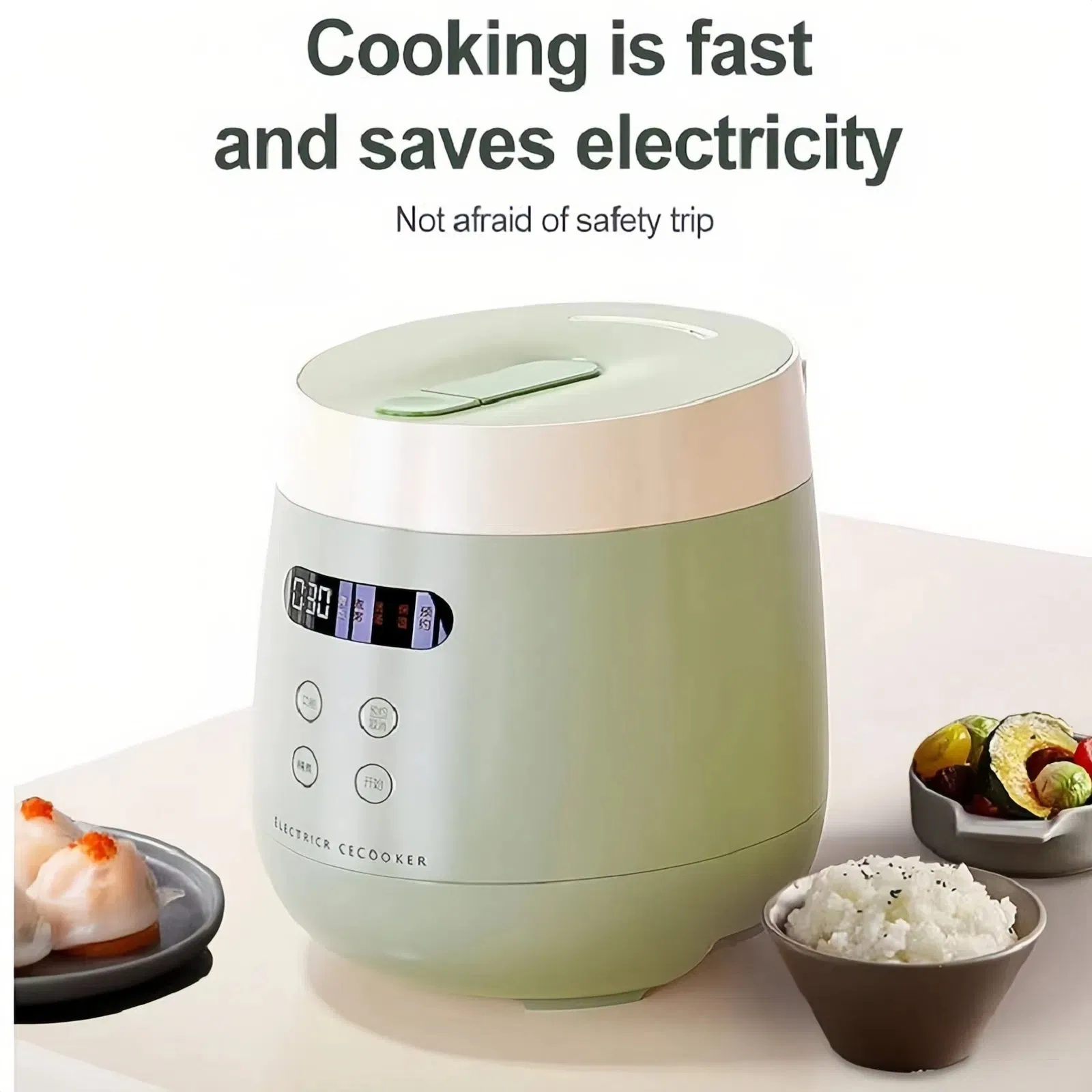 House Appliance Mini Household Electric Appliances Kitchen Product 1L Rice Cooker