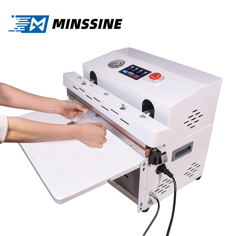 Desktop External Pump Air Zero Vacuum Sealer Aluminium Foil Bag Table Type Vacuum Packing