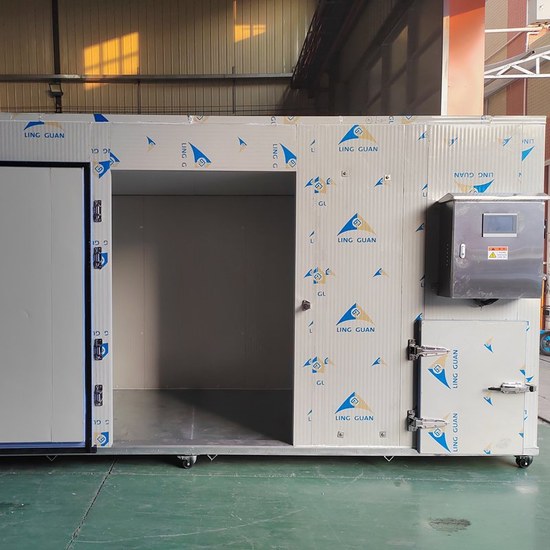 Meat Processing Machinery Industrial Fish Shrimp Seafood Heat Pump Drying Chamber Apricot Dryer Lychee Longan Seeds Persim Fruits Vegetables Dehydrator