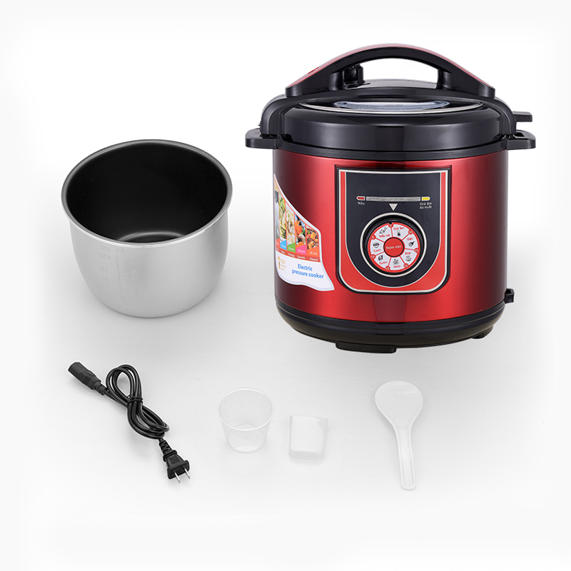 Home Kitchen 900W Multifunction Electric Pressure Cooker with Parts