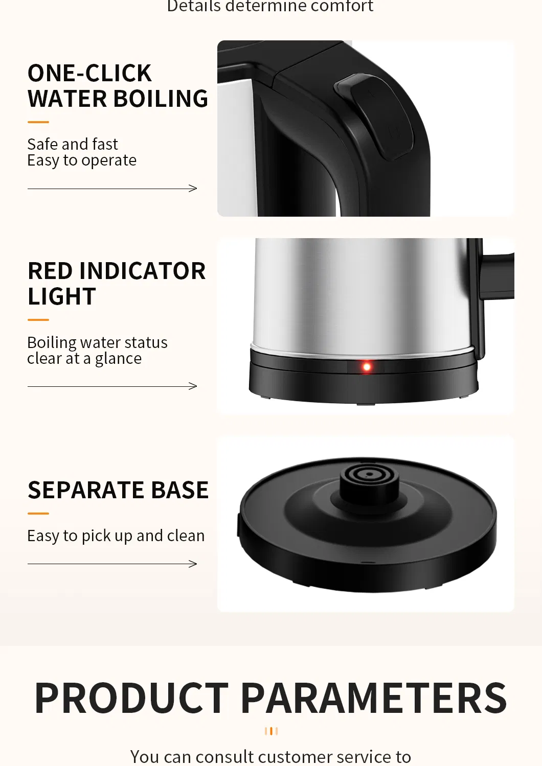 Electric Kettle Detail 6