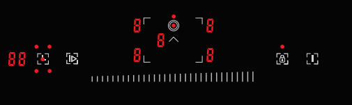 Home Appliance Electric Ceramic Stove Infrared Cooker Built-in 5 Burner Induction Cooktop