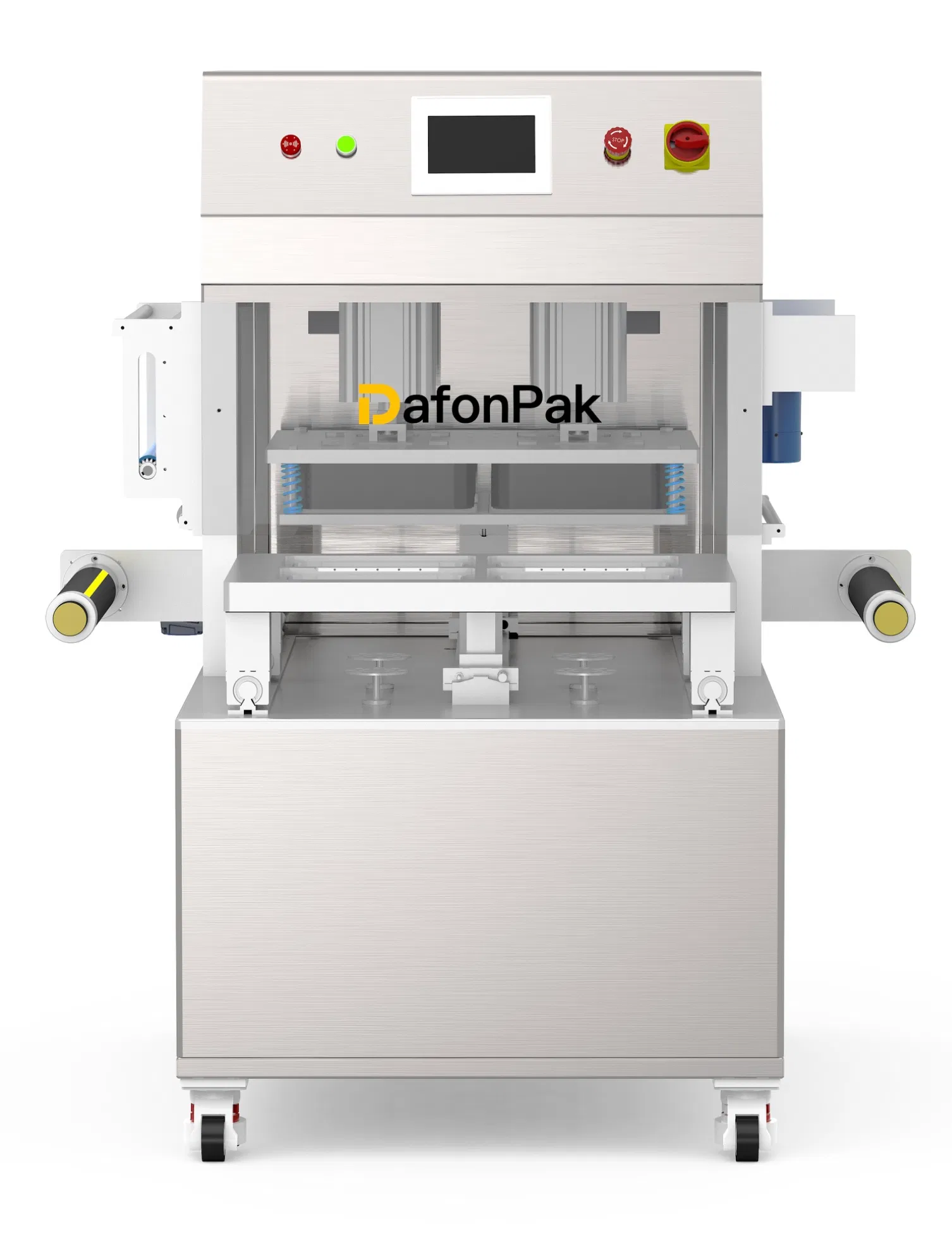 Vacuum Automatic Map Gas Flush Manual Aluminum Foil Rectangle Plastic Silken Tofu Vegetables SD Tray Sealer Efficient Durable Safe Versatile Tray Sealer