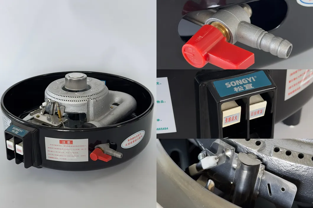 Heavy duty cast iron burner