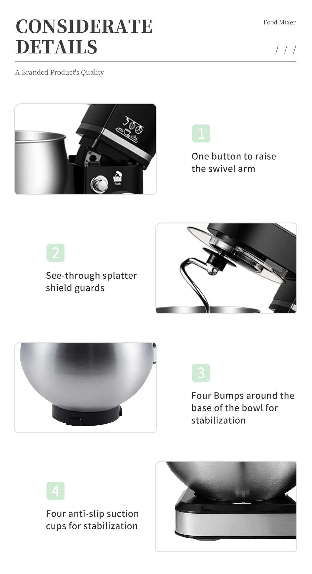 Kitchen Mixer Detail 6