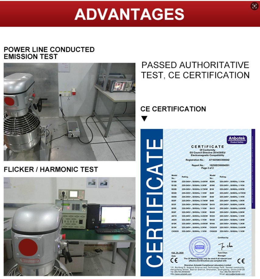 Best Horizontal Commercial Industrial Electric Restaurant Large Mini Stand Cheap Budget Affordable Kitchen Cake Pastry Pizza Dough Food Mixer for Baking Bread