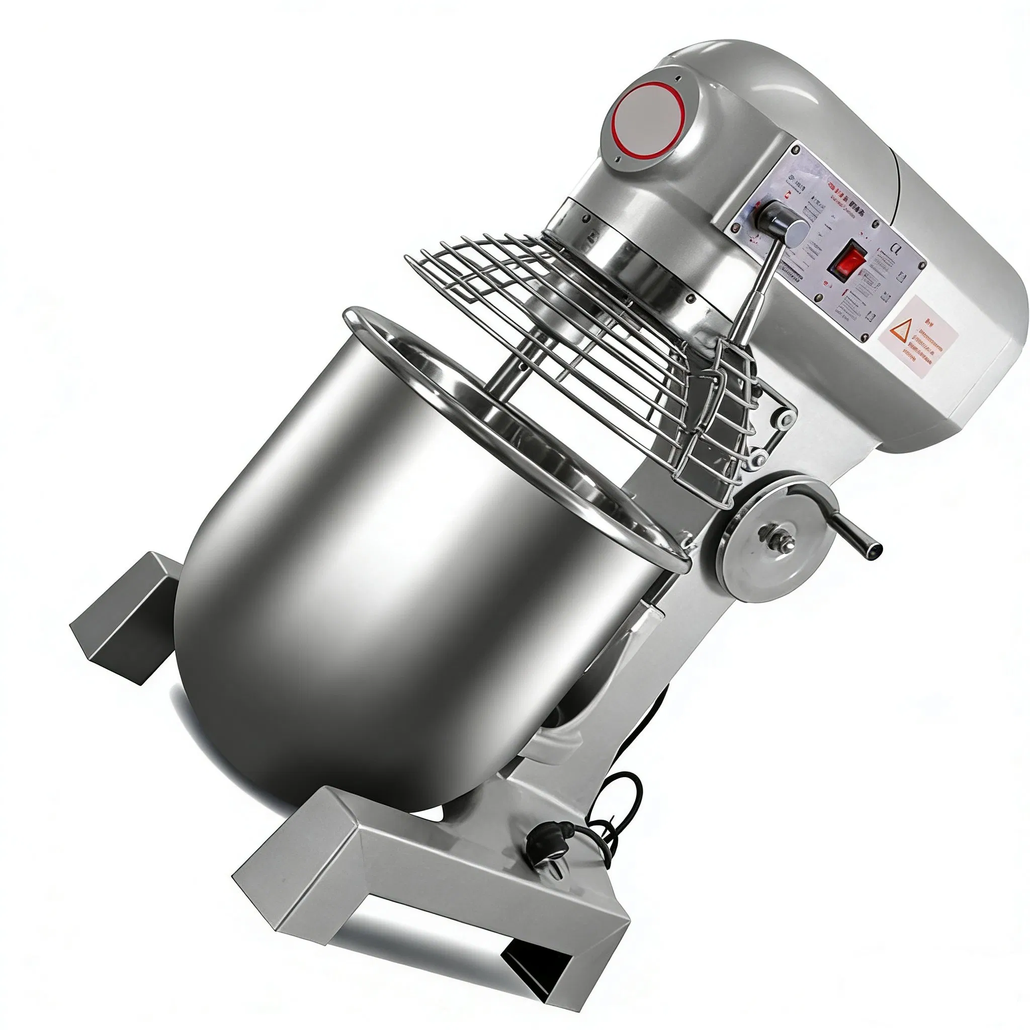 China Factory Wholesale Heavy Duty Stand Mixer with 500W Full Copper Motor 15L S. S Bowl