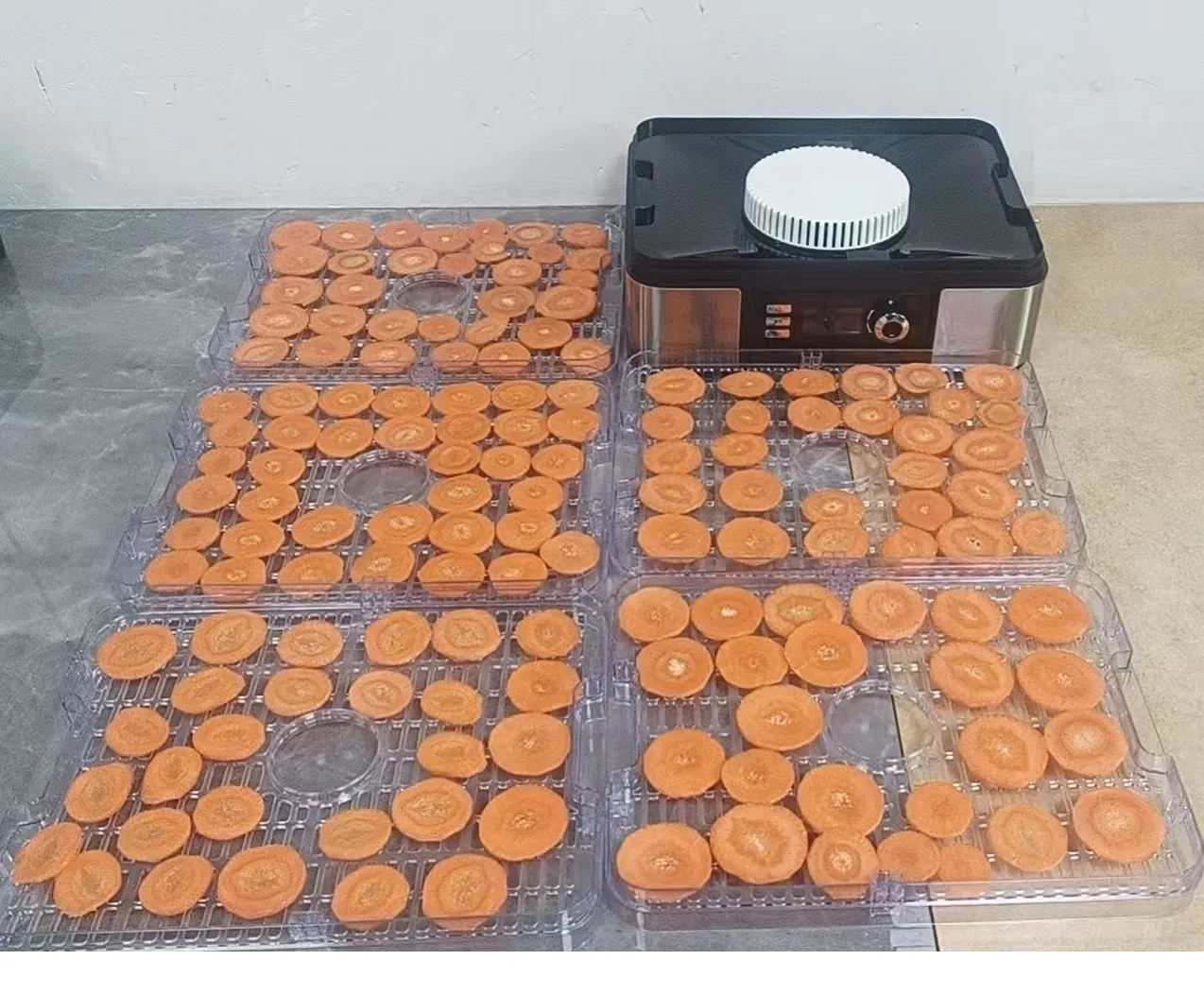 LCD Food Dehydrator 1-24h Temperature 35-70