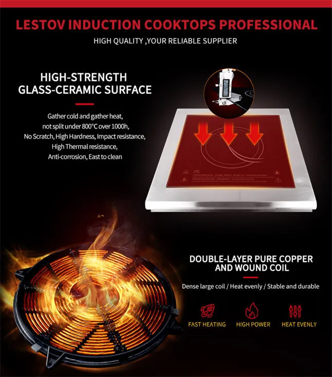 Commercial Portable Induction Cooktop Details
