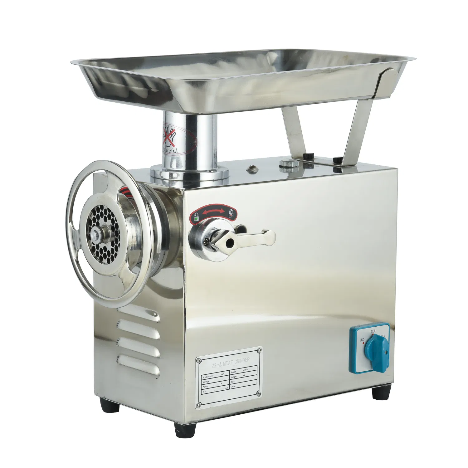 Meat Grinder Featuring Strong Motor Perfect for Heavy Duty Stainless Steel Mincer