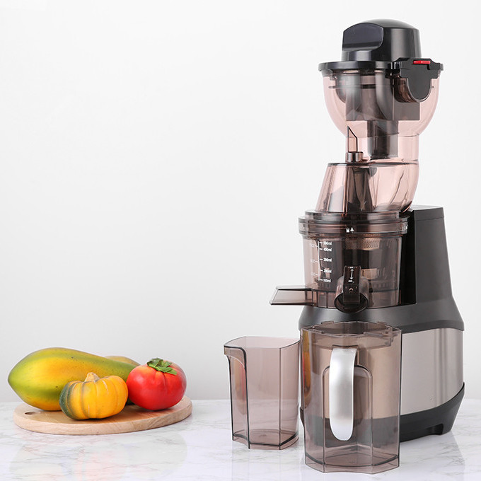 Longbank Hot Sale Good Quality 250W AC Motor Masticating Slow Juicer Cold Press Juice Extractor