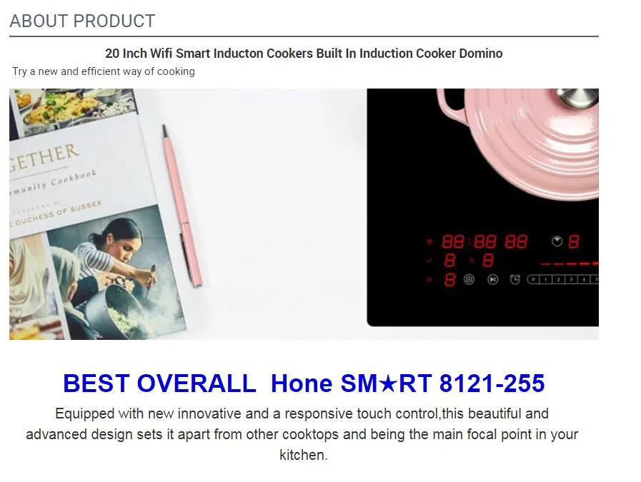 Smart Induction Cooktop