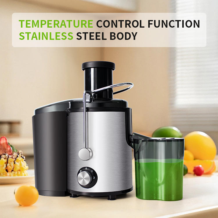 Quick Juicing Maker Quiet Motor Easy to Clean Large Feed Chute Dual Speed Setting Juicer Extractor