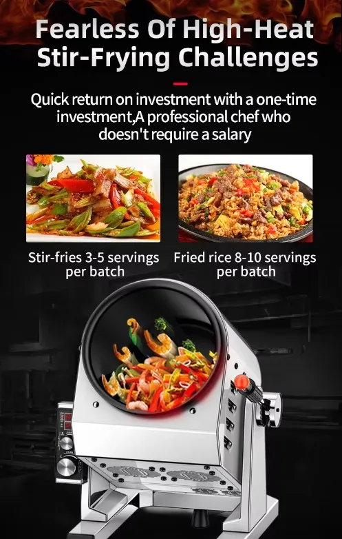 Stir Fried Rice Machine