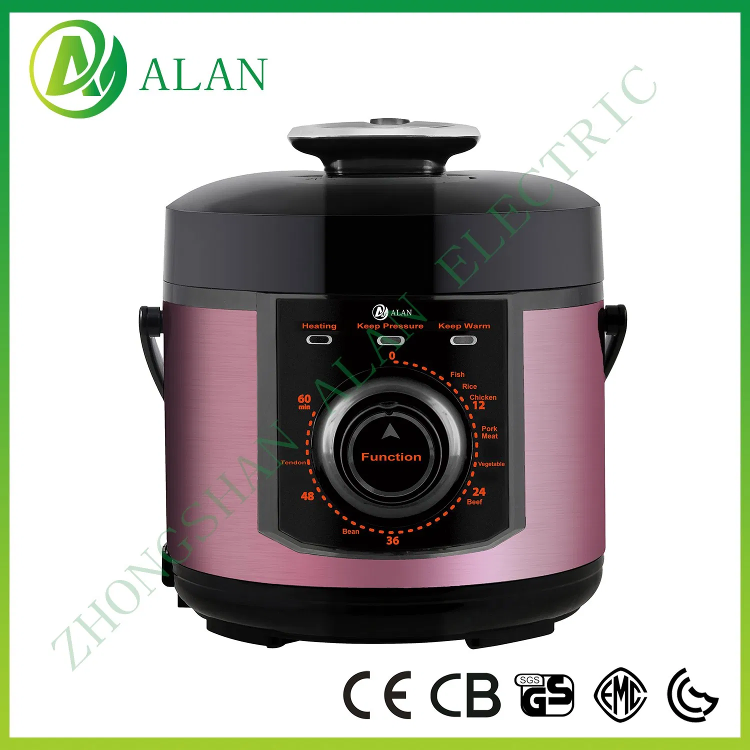Inquire About Hot Sale Multi Cooker Pot 3/4/5/6/8/10/12 Ql Electric Small Nonstick Heating Multifunction Pressure Cooker Stainless Steel Housing