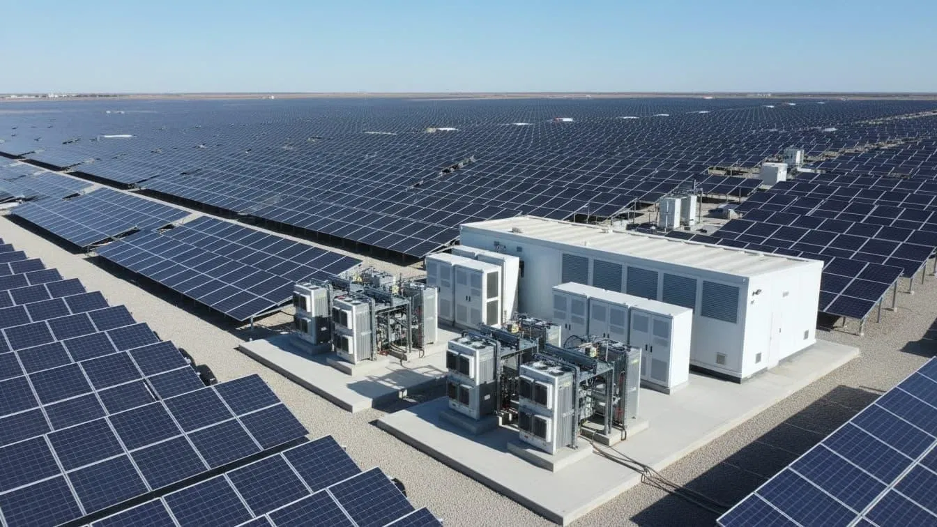 Inversor central a escala de utilidad para planta solar