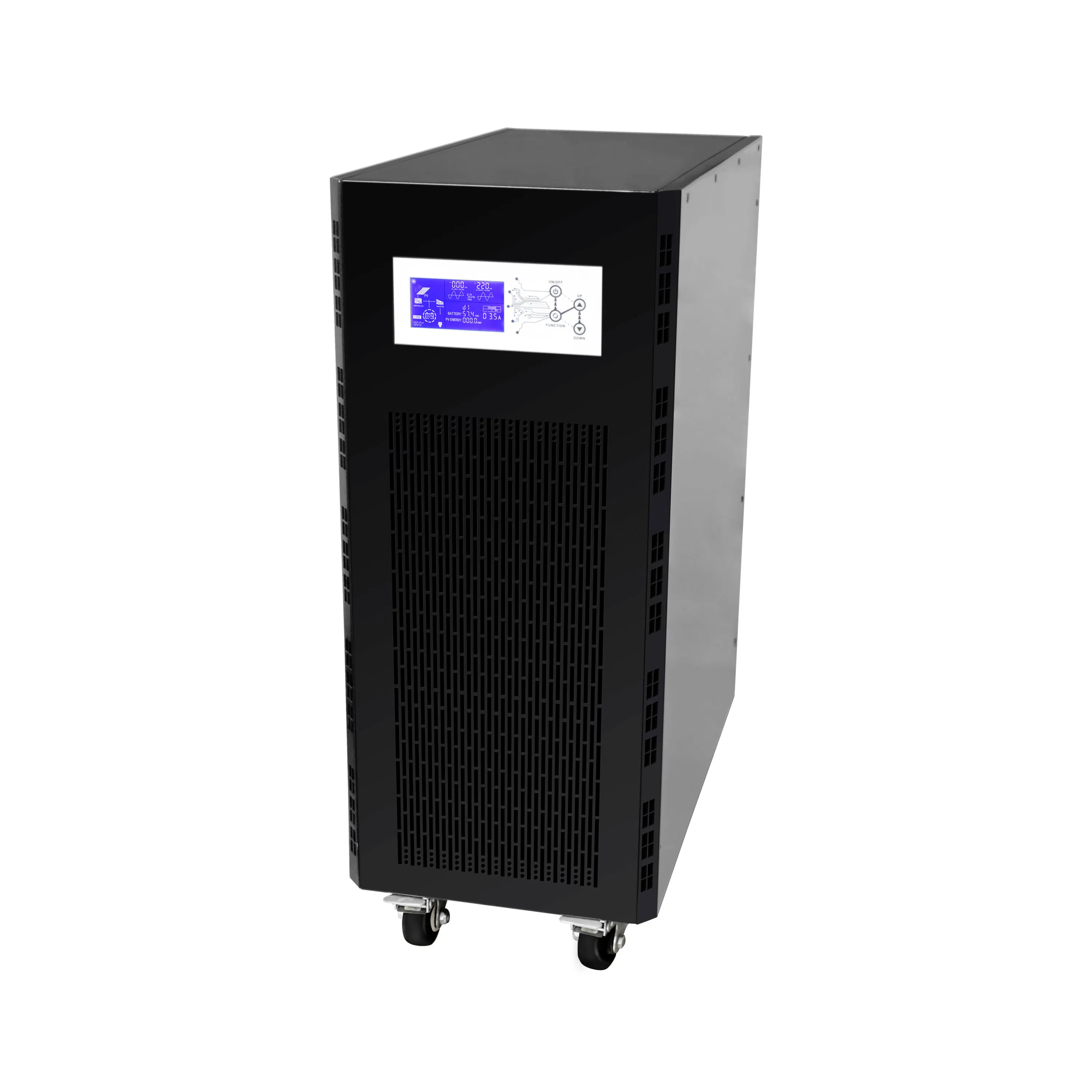Precio del Inversor Solar Trifásico 5kw 6kw 8kw 10kw 15kw Inversor Híbrido Solar IP65 3 Fase Inteligente 380VAC Salida fuera de la Red Inversor Solar Híbrido