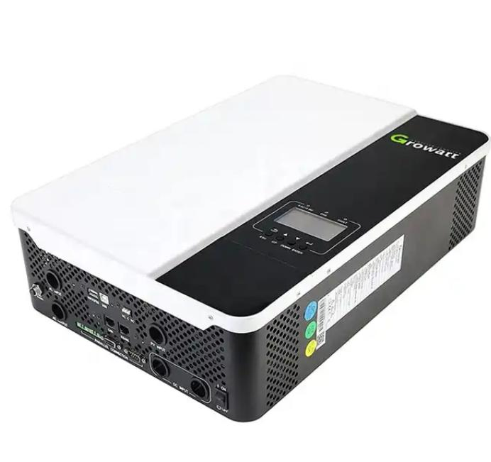 Sistema de Energía Solar Fuera de la Red con Inversor Solar Growatt de Alta Tensión y Alta Frecuencia 48VDC a CA con WiFi y GPRS en Paralelo 6 Máximo SPF5000es 5kw 10kw