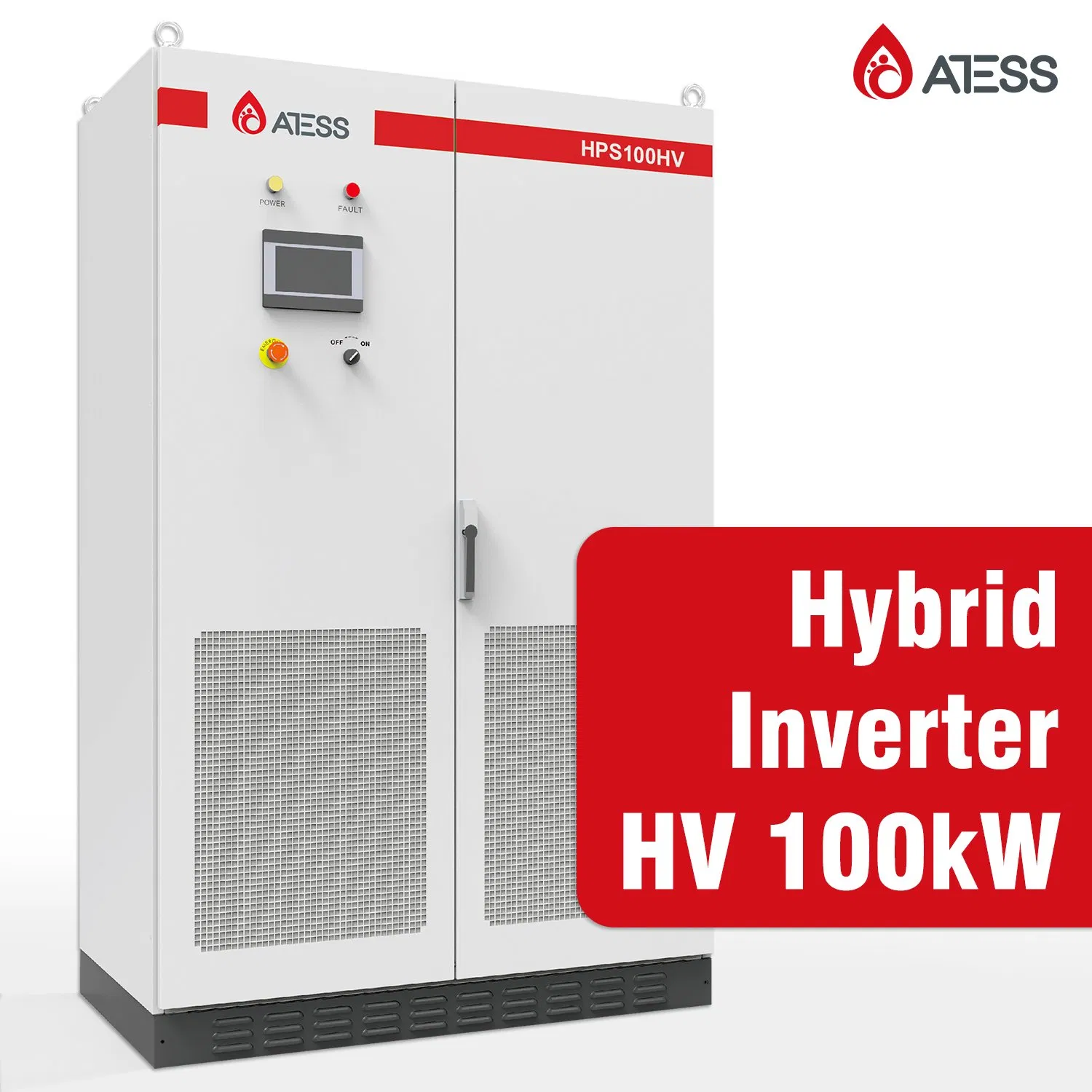 Versión Us Inversor Solar Growatt 50kw 100kw 150kw Inversor de Energía Solar Híbrido para 100kw 150kw 300kw 600kw Instalación de Sistema Comercial Hotel Supermercado