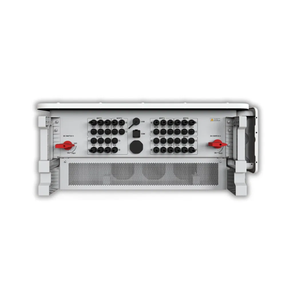 Inversor Huawei Sun2000-150K-Mg0 IP66 150kw Controlador PV Inteligente en Red Híbrido 7 Seguidores Mpp Inversor Solar