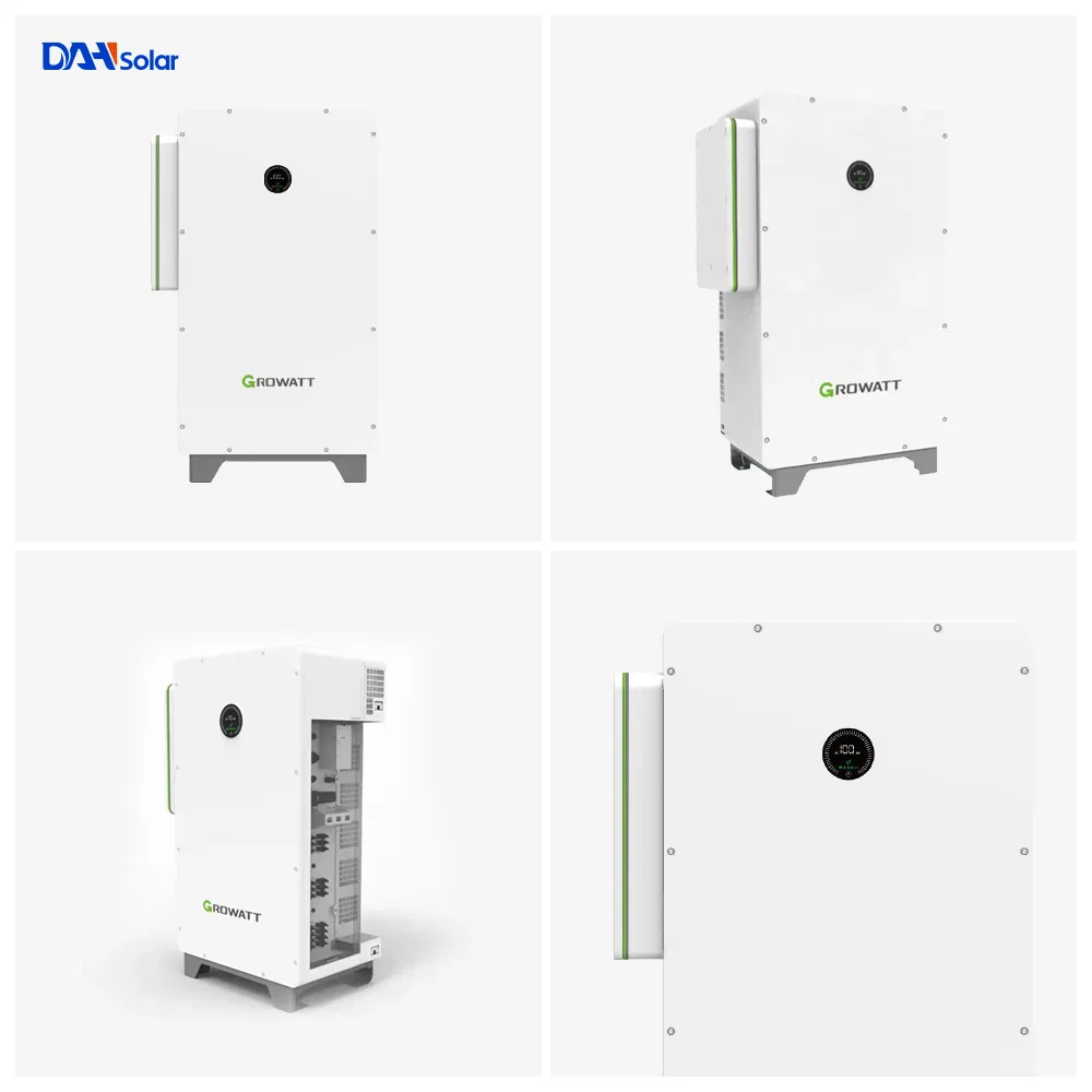 Inversor Solar Híbrido Growatt 50kw 100kw 200kw 250kw conectado a la red Trifásico para Comercial