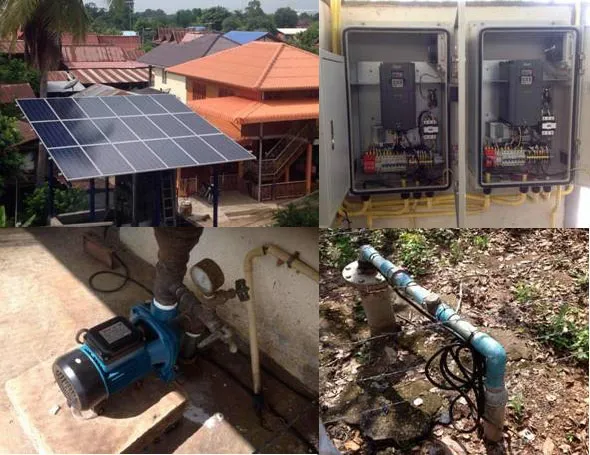 Inversor solar todo en uno para hogar y bomba autónomo