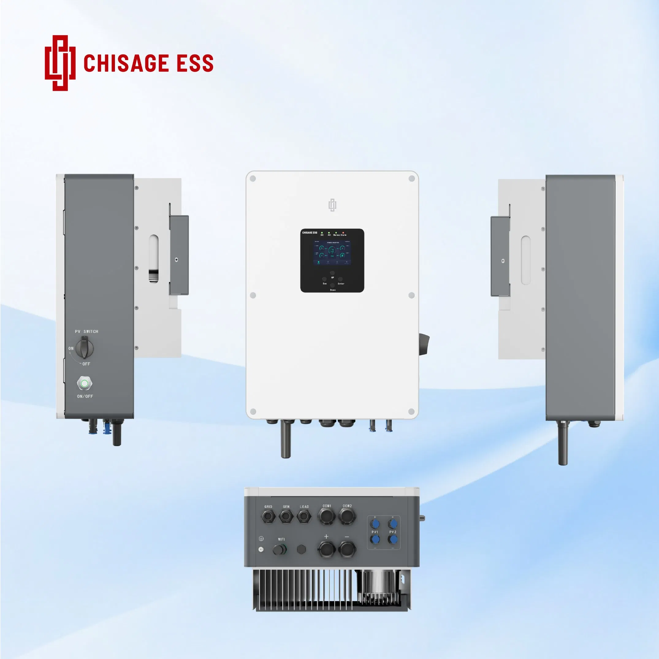 Inversor Solar de DC a AC 3kw 3000W Inversor Híbrido Monofásico 48V 97.6% Inversor para Hogar de Alta Eficiencia