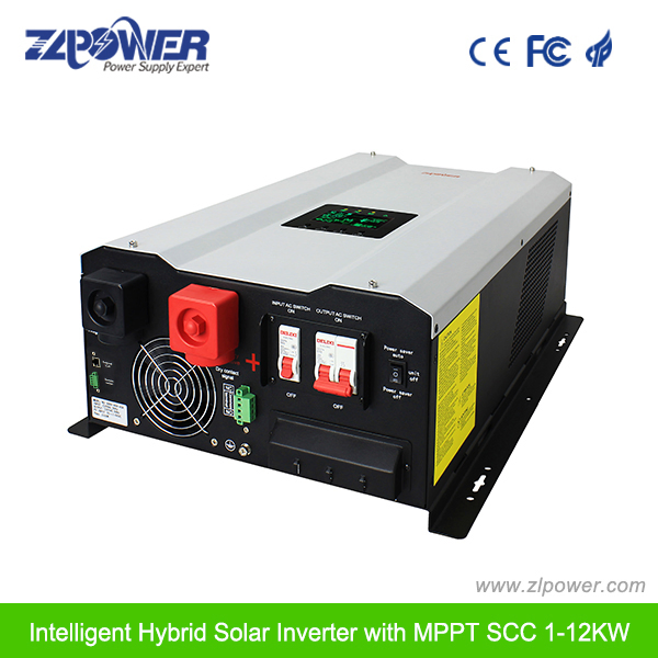 Inversor híbrido solar off grid de onda sinusoidal pura de DC a AC 6000W 12000W