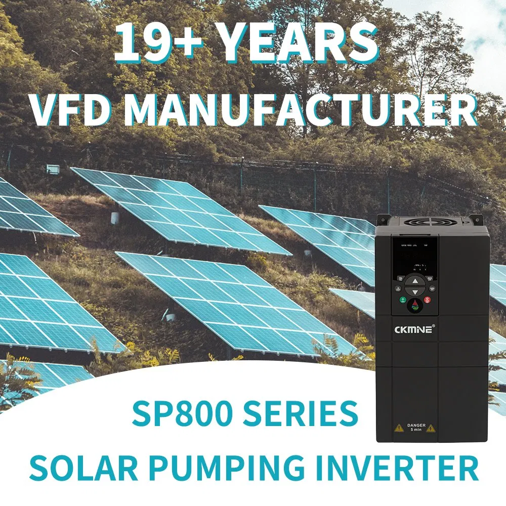 Sp800 Controlador de Sistema de Bombeo Solar Accesible por Teléfono y Web