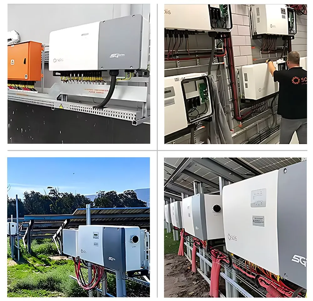 Pedido al por mayor de inversor solar Solis 215kw 250kw 255kw Inversor central de cadena OEM disponible 1500V Inversor de energía solar de alta eficiencia para proyectos a escala de MW
