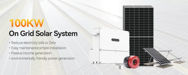 Inversor de Almacenamiento de Energía Industrial y Comercial Growatt en Red con Paneles Solares y Uso de Batería para el Hogar 100kw 125kw 250kw
