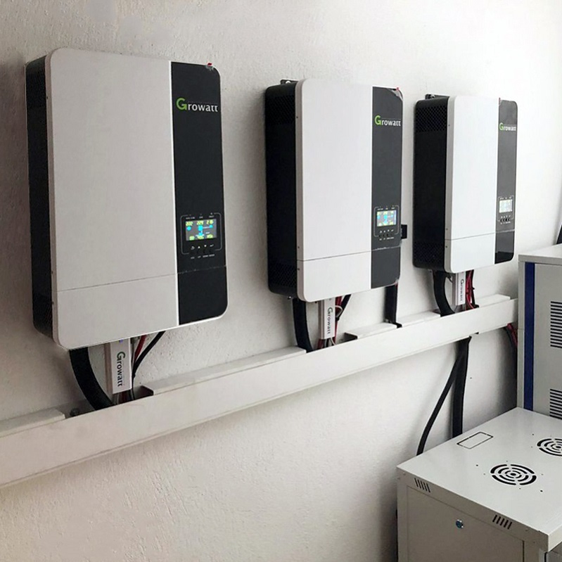 Inversor Solar Off Grid de Alta Frecuencia Monofásico 48VDC 230VAC Growatt SPF 5000 Es SPF 3500 Es 5kw 3.5kw