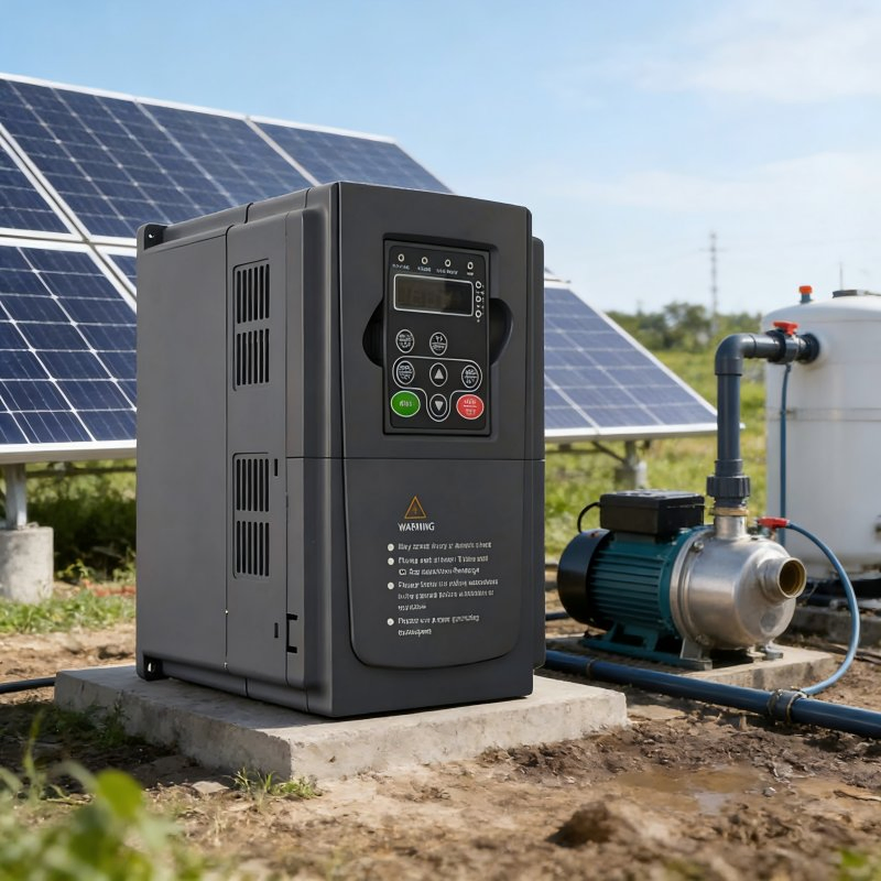 Sp600 7.5kw 380V 3phase Inversor de bomba solar MPPT para riego agrícola