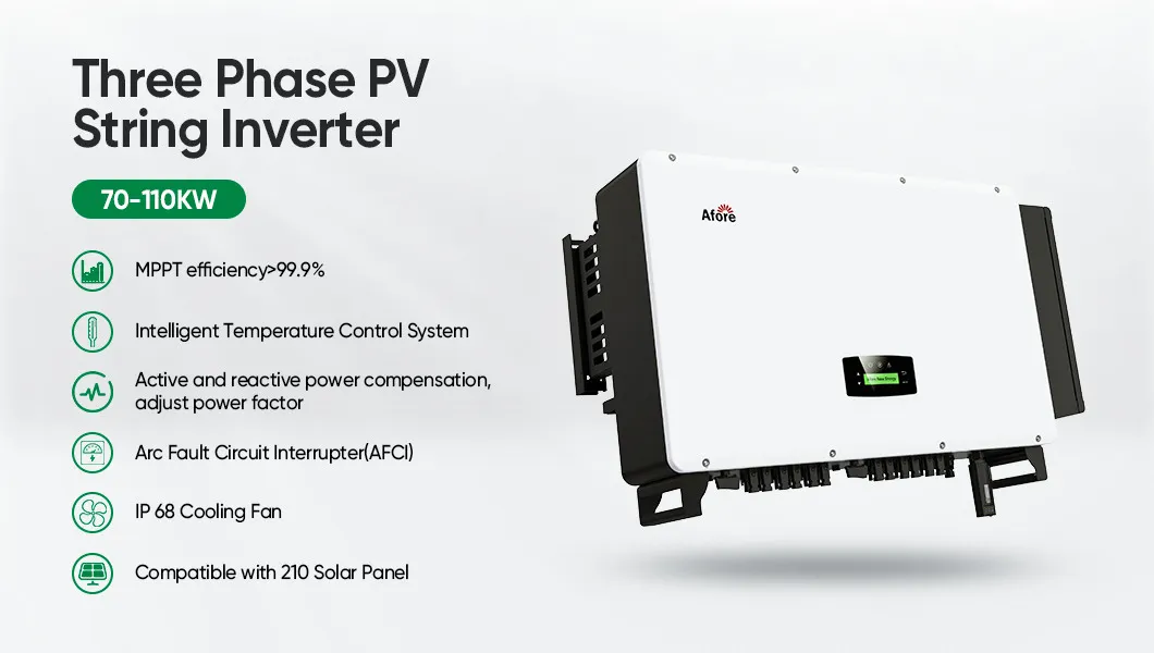 Inversor Solar Trifásico Conectado a la Red Afore