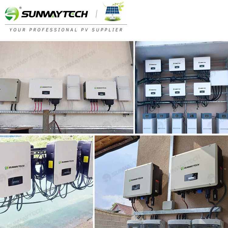 Inversor Solar Comercial Trifásico Conectado a Red PV Sunway 50kw 60kw