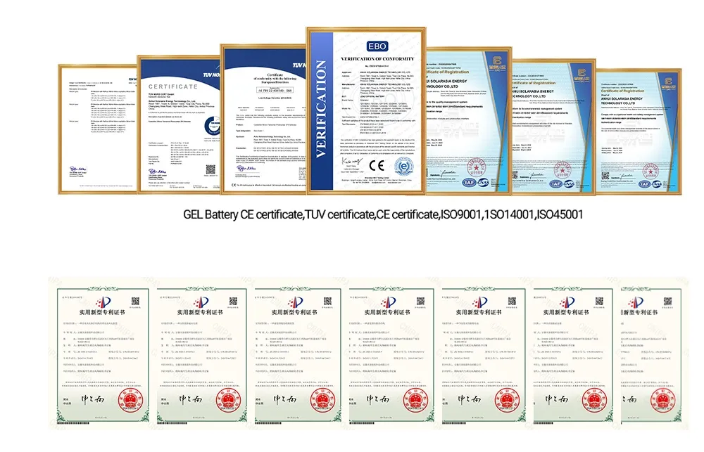 Certificaciones del inversor solar