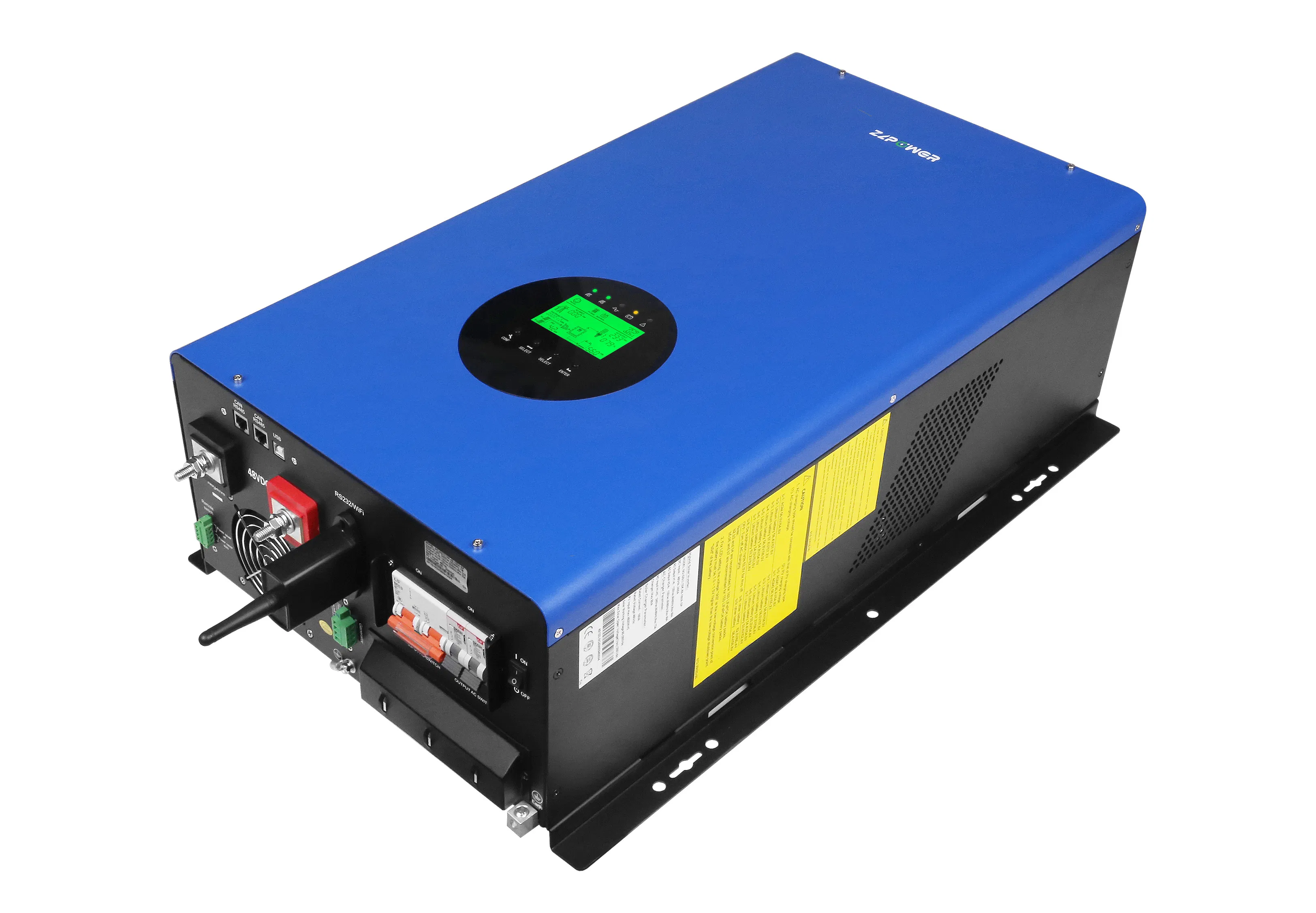 Inversor Híbrido Cargador MPPT de Onda Senoidal Pura 8kw 10kw 12kw