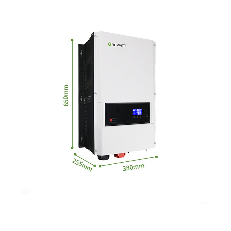 Inversor Solar Off-Grid de Baja Frecuencia Monofásico Growatt SPF 10kt Hvm-MPV 10kw 230V de Alta Eficiencia