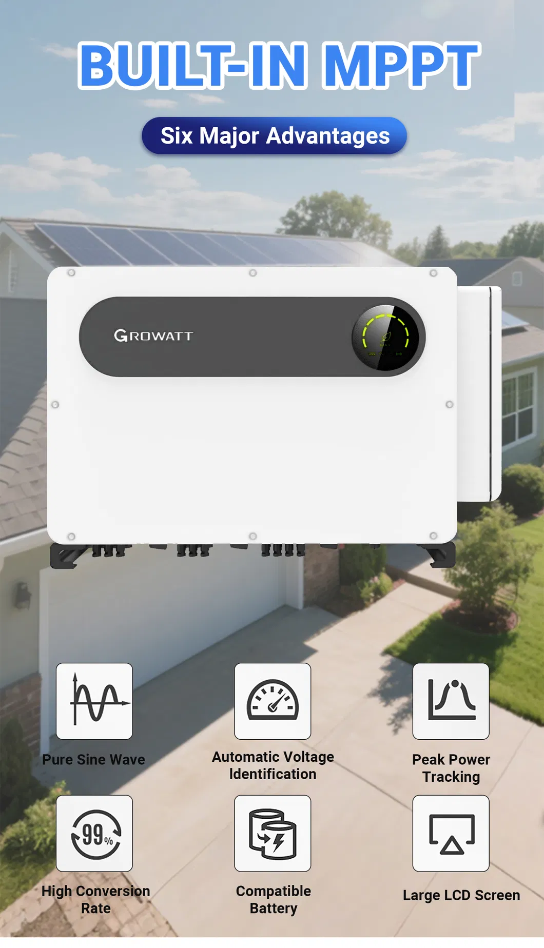 Inversor Solar On-Grid Trifásico 5