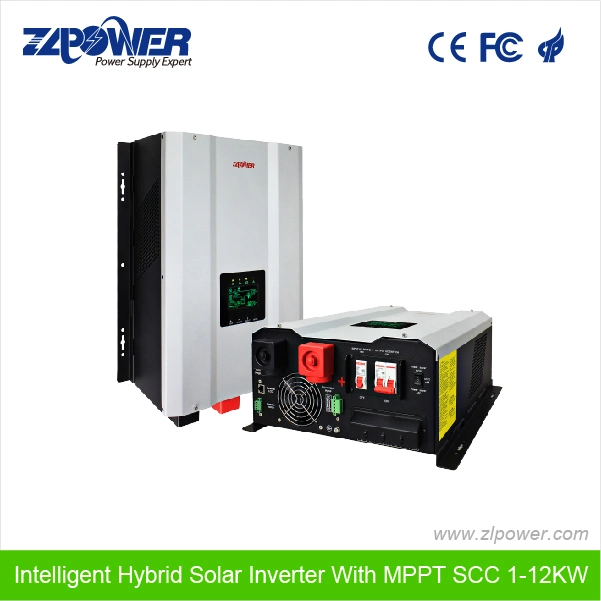 Inversor Híbrido Cargador MPPT de Onda Senoidal Pura 8kw 10kw 12kw