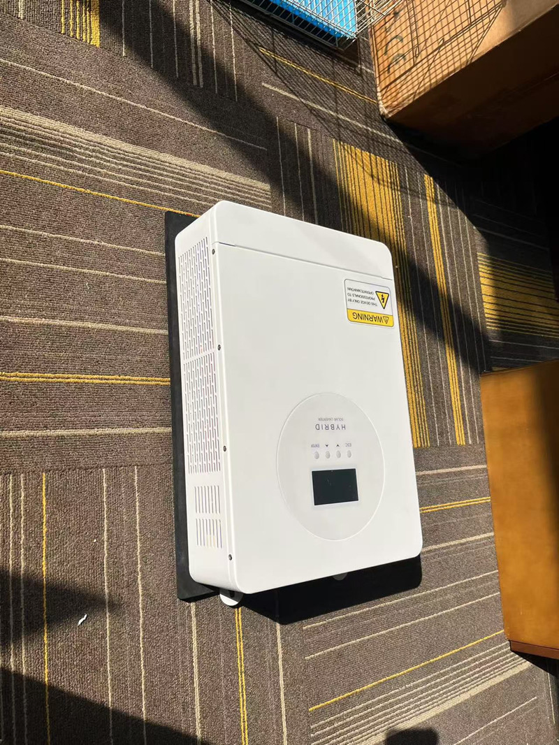 8kw 10kw Inversor Solar Híbrido fuera de la Red y Almacenamiento de Energía Conectado a la Red 24V 48V a 220V Inversor Solar Híbrido con MPPT