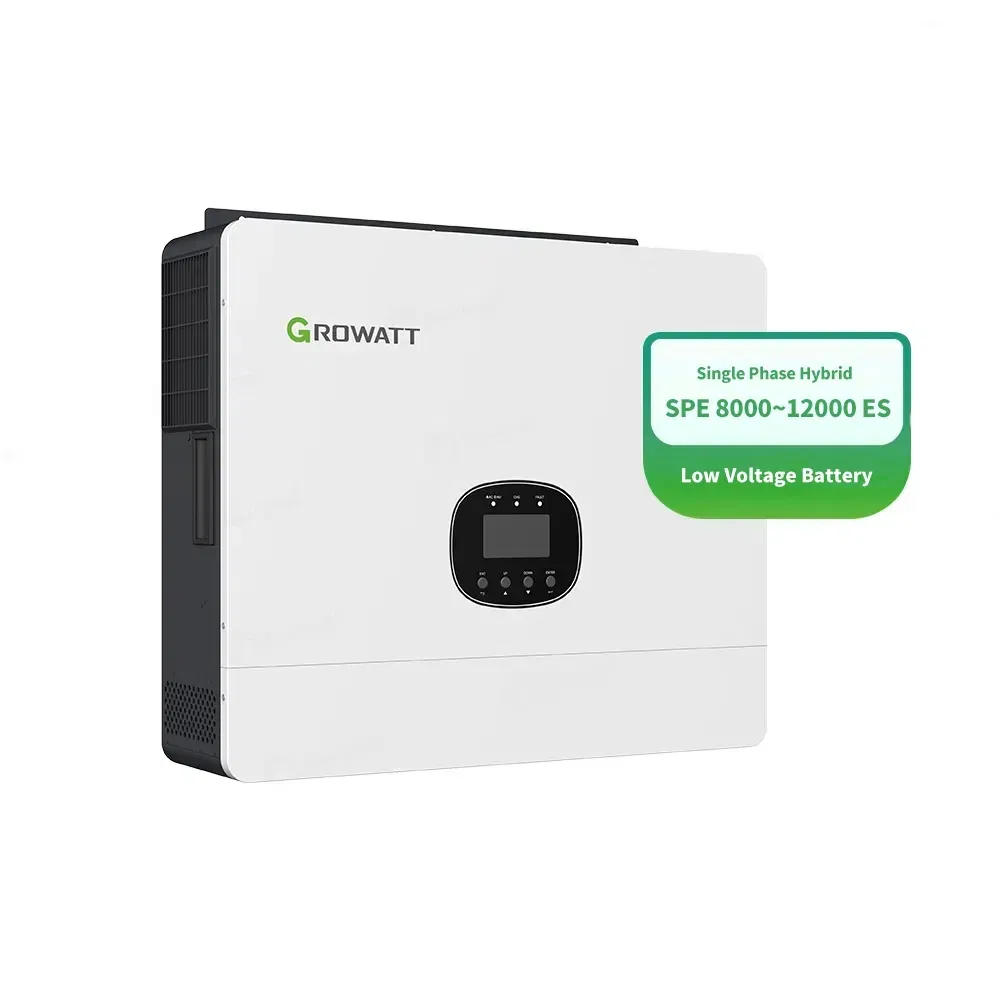 Inversor PV residencial mono fase Growatt Spe 12000es 48V para uso en sistema solar con WiFi