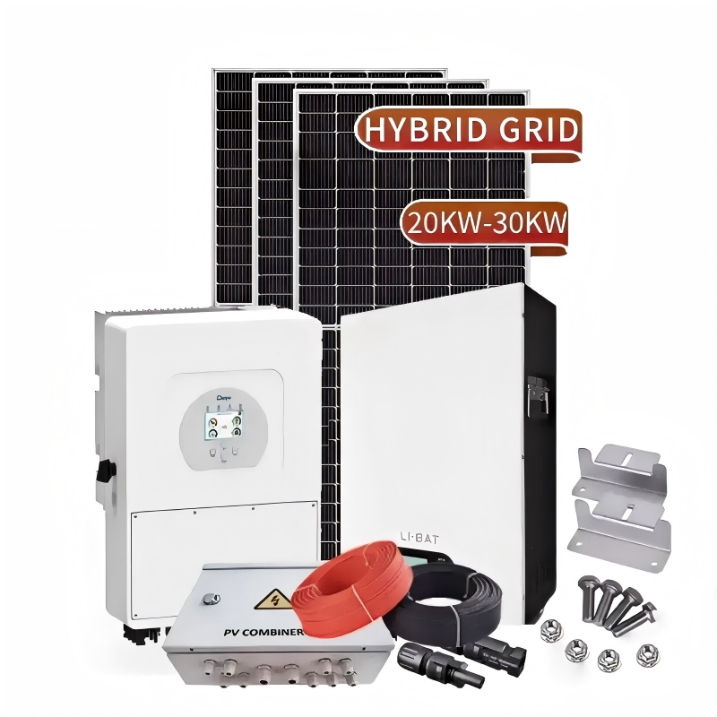Kit de Energía Solar Completo: Inversor, Batería y Sistema de Gestión de Almacenamiento de Energía